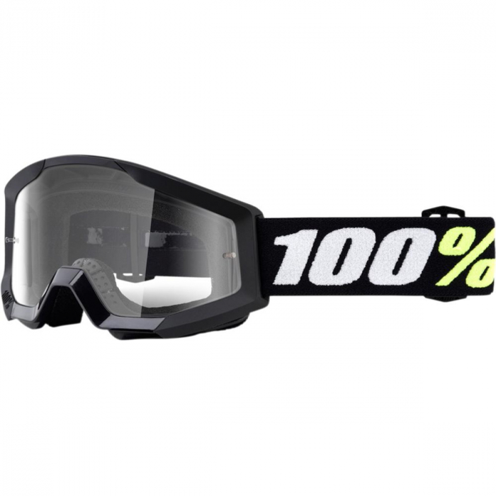 Ochelari copii ATV cross 100% Strata Mini Grom Black