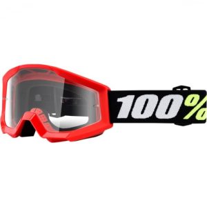 Ochelari copii ATV cross 100%  Strata Mini Grom Red