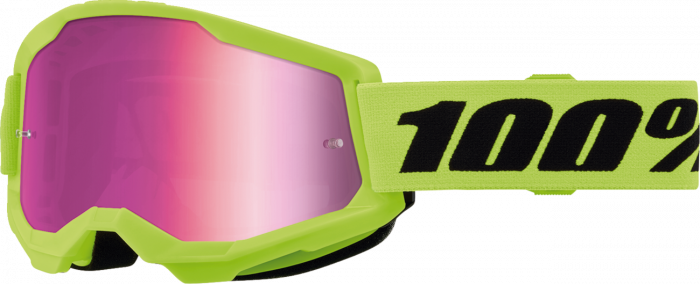 Ochelari cross atv 100% Strata 2 Junior Neon