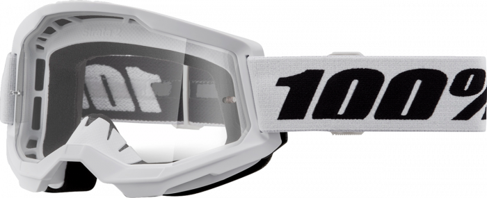 Ochelari cross atv 100% Strata 2 Junior White