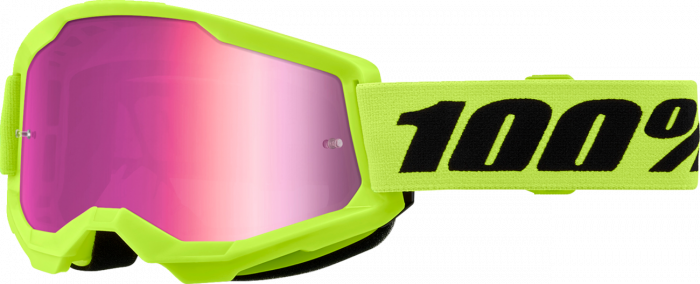 Ochelari cross atv 100% Strata 2 Neon Yel