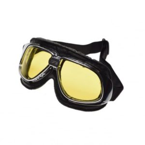Ochelari motociclist rama cromata