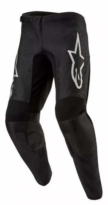 Pantaloni atv cross Alpinestars Fluid, culoare negru alb, marime 38, Alpinestars – ofertă, preț și specificații