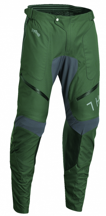 Pantaloni atv cross Thor Terrain ITB, culoare verde gri, marime 32, Thor – ofertă, preț și specificații