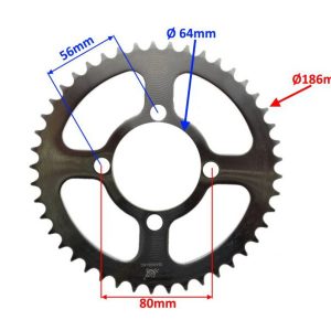 Pinion spate
