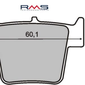 Placute frana Honda CRF 250-450  02- 05  CR 125-250  02- 05