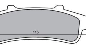 Placute frana Honda Pantheon 4T 125-150  CB  FJS  VFR  XL  GL