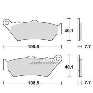 Placute frana MCB671