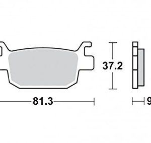 Placute frana MCB806SRM