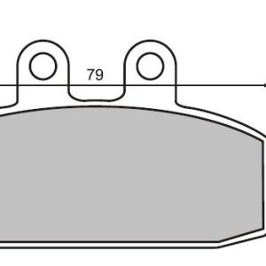 Placute frana Scarabeo 150-200 99- 03 Leonardo 250-300 99- 04