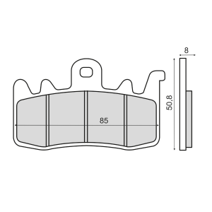 Placute frana (Sinter) BMW R 1200 GS 2013-