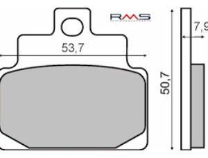 Placute frana (Sinter) Scarabeo 100  00- 09  Leonardo 125-150  96- 04