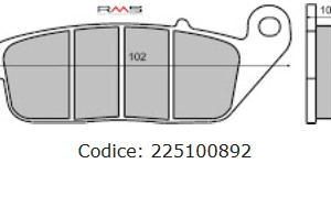 Placute frana (Sinter) Yamaha Honda 250