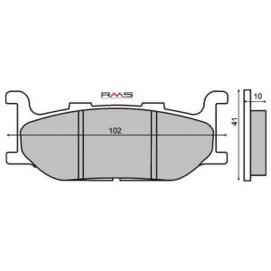 Placute frana (Sinter) Majesty 400 T-Max 00- 03 XJ 600