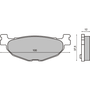 Placute frana Yamaha Majesty 400  04- 08  XP Tmax  04- 08, RMS – ofertă, preț și specificații