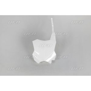 Plastic numar fata Kawasaki KXF450 16-18 KXF250 17-18,alb, UFO