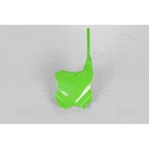 Plastic numar fata Kawasaki KXF450 16-18 KXF250 17-18,verde, UFO – ofertă, preț și specificații