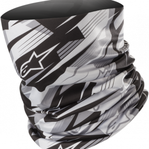 Protectie Alpinstars Blurred Neck Tube Negru Alb marimea OS