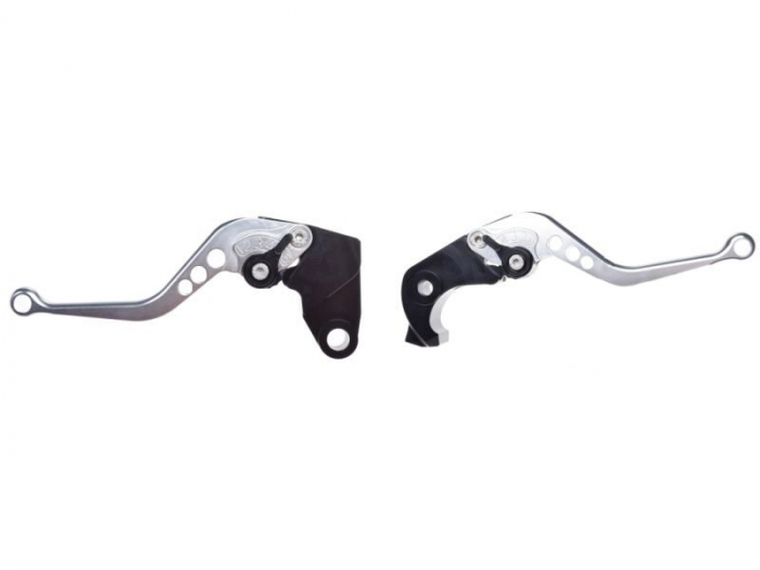 Set 2 manete frana si ambreiaj reglabile Kawasaki Z1000 07-16 ZX6R 07-16 ZX10R 06-15