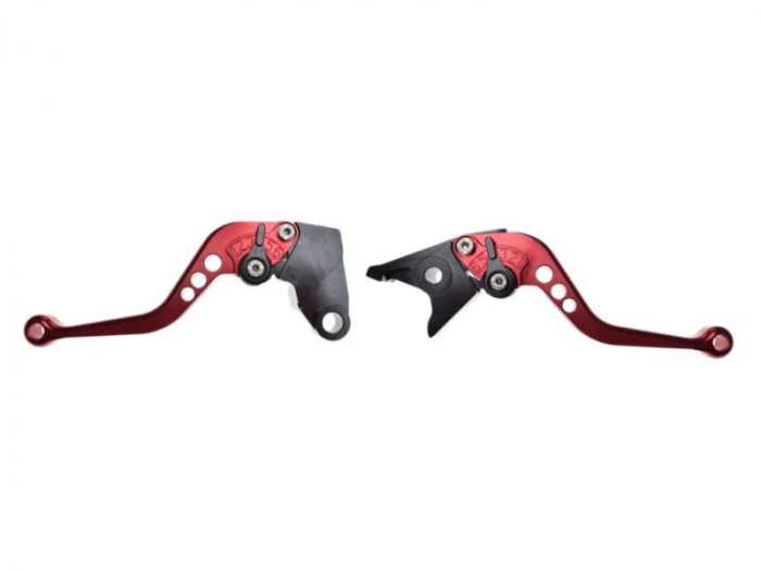 Set 2 manete frana si ambreiaj reglabile Kawasaki ZX6R ZX10R Z1000 ZX12R Versys 1000