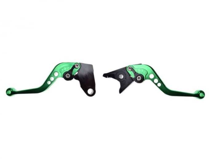 Set 2 manete frana si ambreiaj reglabile Kawasaki ZX6R ZX10R ZX12R Z1000 Versys