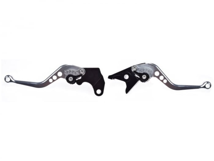 Set 2 manete frana si ambreiaj reglabile Suzuki Dl650 11-12 GSXR600 97-03 750 96-03 1000 01-04