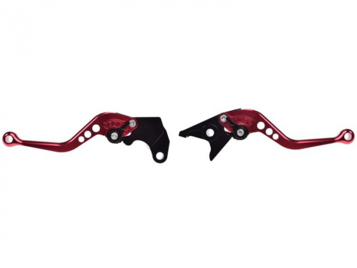 Set 2 manete frana si ambreiaj reglabile Suzuki Dl650 11-12 GSXR600 97-03 750 96-03 1000 01-04