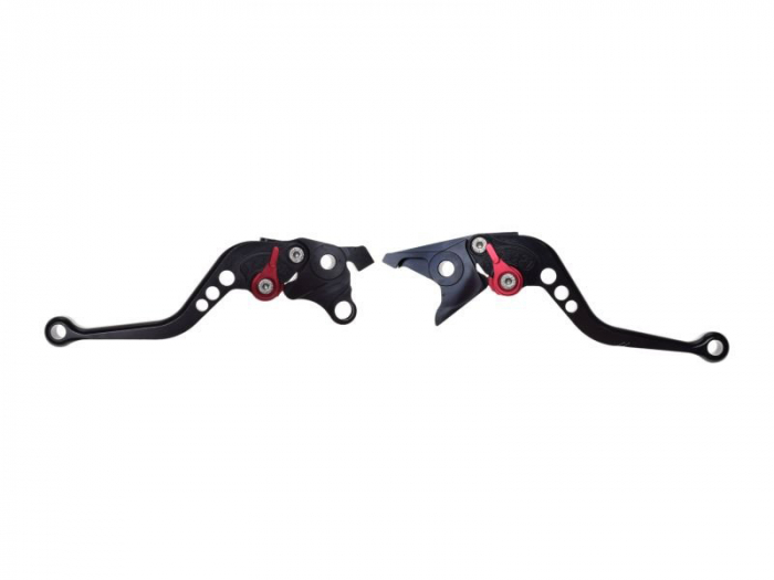 Set 2 manete frana si ambreiaj reglabile Suzuki GSXR1300R GSX650F GSX1250F DL1000 SV1000