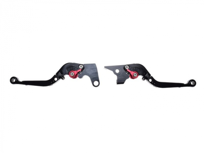 Set 2 manete frana si ambreiaj reglabile Yamaha FZ6 04-10 FZ8 11-15 MT07 14-16 MT09 14-16 FZ1 06-15