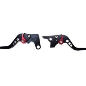Set 2 manete frana si ambreiaj reglabile Yamaha FZ6 04-10 FZ8 11-15 MT07 14-16 MT09 14-16