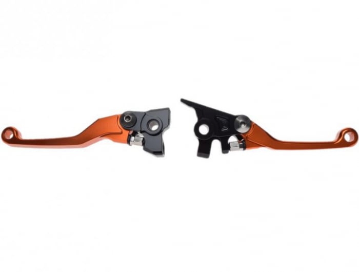 Set 2 manete frana si ambreiaj reglabile cross Ktm EXC250 300 450