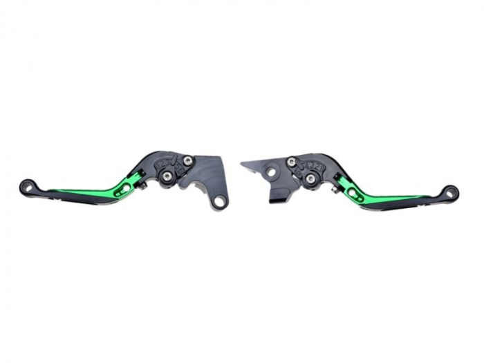Set 2 manete frana si ambreiaj reglabile si rabatabile Yamaha FZ6 04-10 FZ8 11-15 MT07 14-16 MT09 14-16