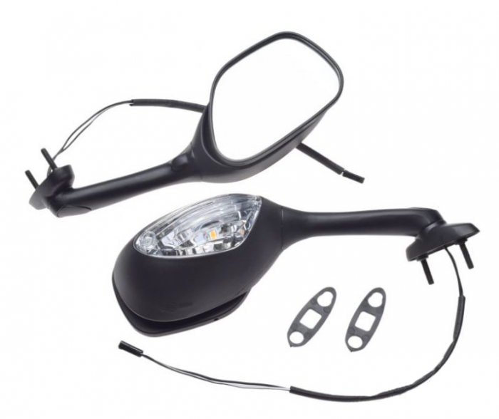 Set 2 oglinzi Suzuki GSXR600 750 1000 cu semnalizare