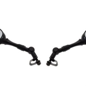 Set 2 oglinzi moto atv, 112x80mm, filet M10 x 1.25, culoare negru, WMX – ofertă, preț și specificații