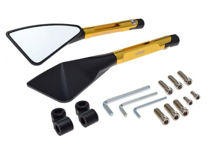 Set 2 oglinzi moto atv ajustabile