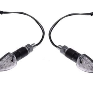 Set 2 semanlizari mini carbon LED