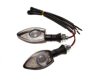 Set 2 semnalizari moto, atv, scutere 12v, LED AM1473, WMX