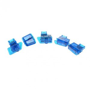 Set butoane comenzi transparente albastre