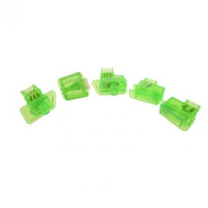 Set butoane comenzi transparente verzi