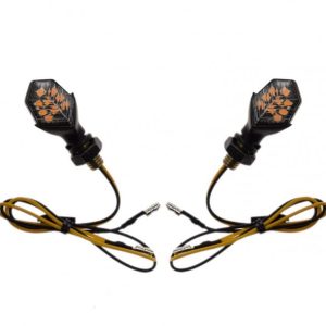 Set lampi semnalizari moto mini LED