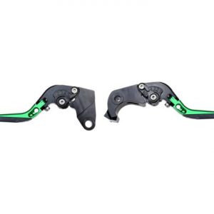 Set manete frana si ambreiaj reglabile Kawasaki ZX6R 07-16 ZX10R 06-15 Z1000SX 11-16 Z1000 07-16