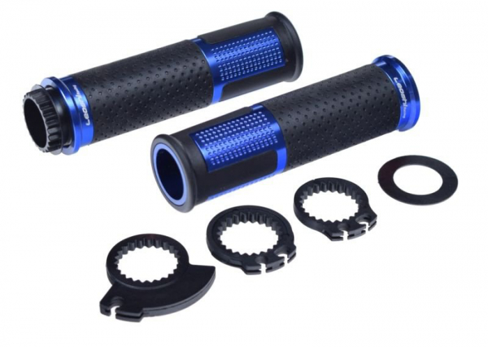 Set mansoane moto cauciuc metal 654