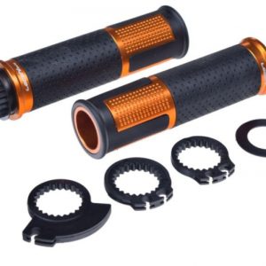 Set mansoane moto cauciuc metal 654
