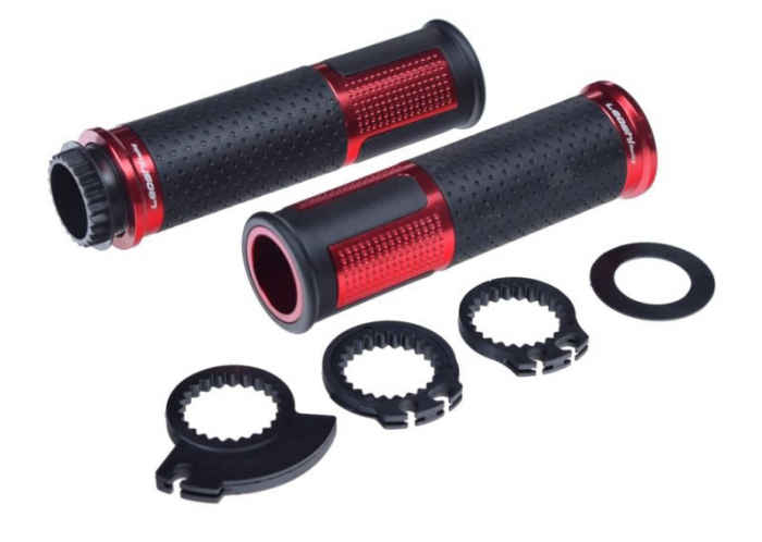 Set mansoane moto metal cauciuc
