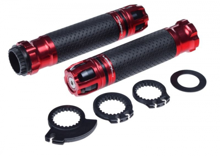 Set mansoane moto sport metal cauciuc 658