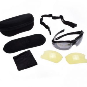 Set ochelari moto si lentile galbene
