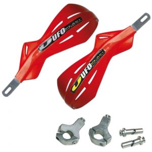 Set protectii maini Ufo Plast cu aluminiu 28.6 rosii