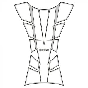 Sheer Arrow Tankpad Oxford - Argintiu (protectie rezervor)