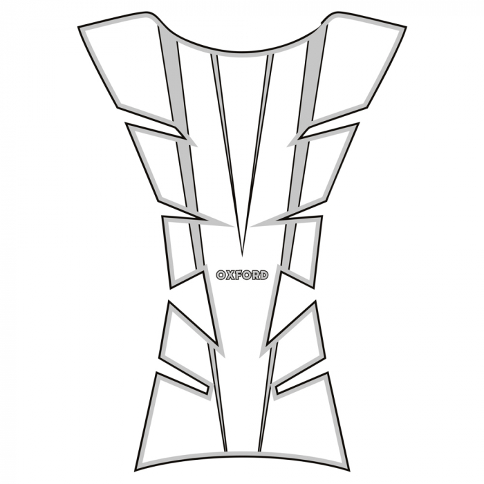 Sheer Arrow Tankpad Oxford - Argintiu (protectie rezervor)