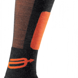 Sosete Arctiva Insulator negru portocaliu marime 43-46